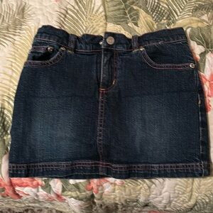 Lilly Pulitzer Denim skirt for girls size 7 Excellent Condition!
